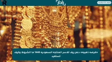 «فرصة ذهبية» دعم ريف للأسر المنتجة السعودية 1446 ما الشروط وكيف تستفيد